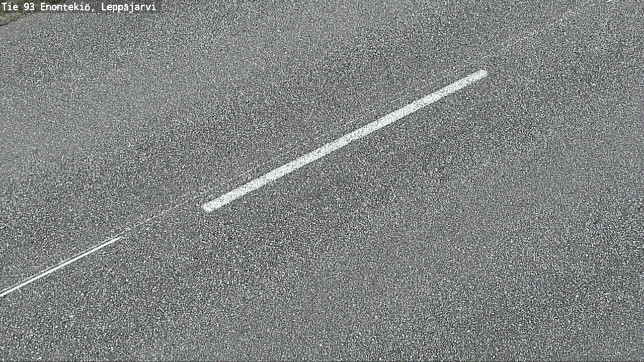 Weather Camera Image Road 93 Enontekiö, Leppäjärvi, Enontekiö, Lappi