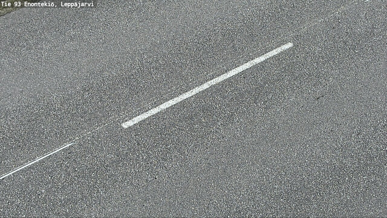 Weather Camera Image Road 93 Enontekiö, Leppäjärvi, Enontekiö, Lappi