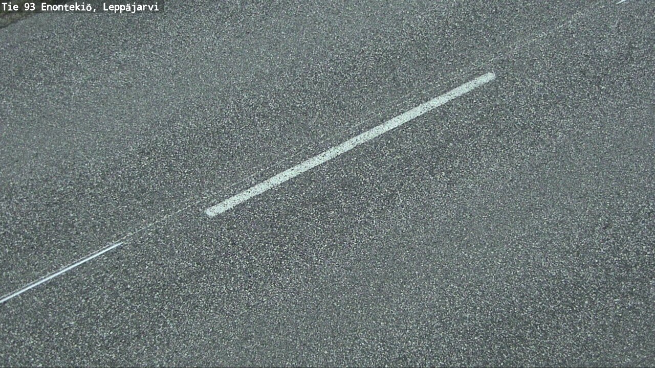 Weather Camera Image Road 93 Enontekiö, Leppäjärvi, Enontekiö, Lappi