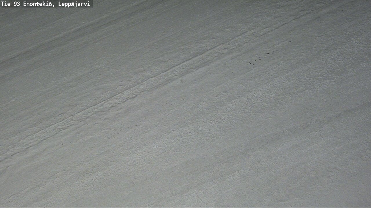 Weather Camera Image Road 93 Enontekiö, Leppäjärvi, Enontekiö, Lappi