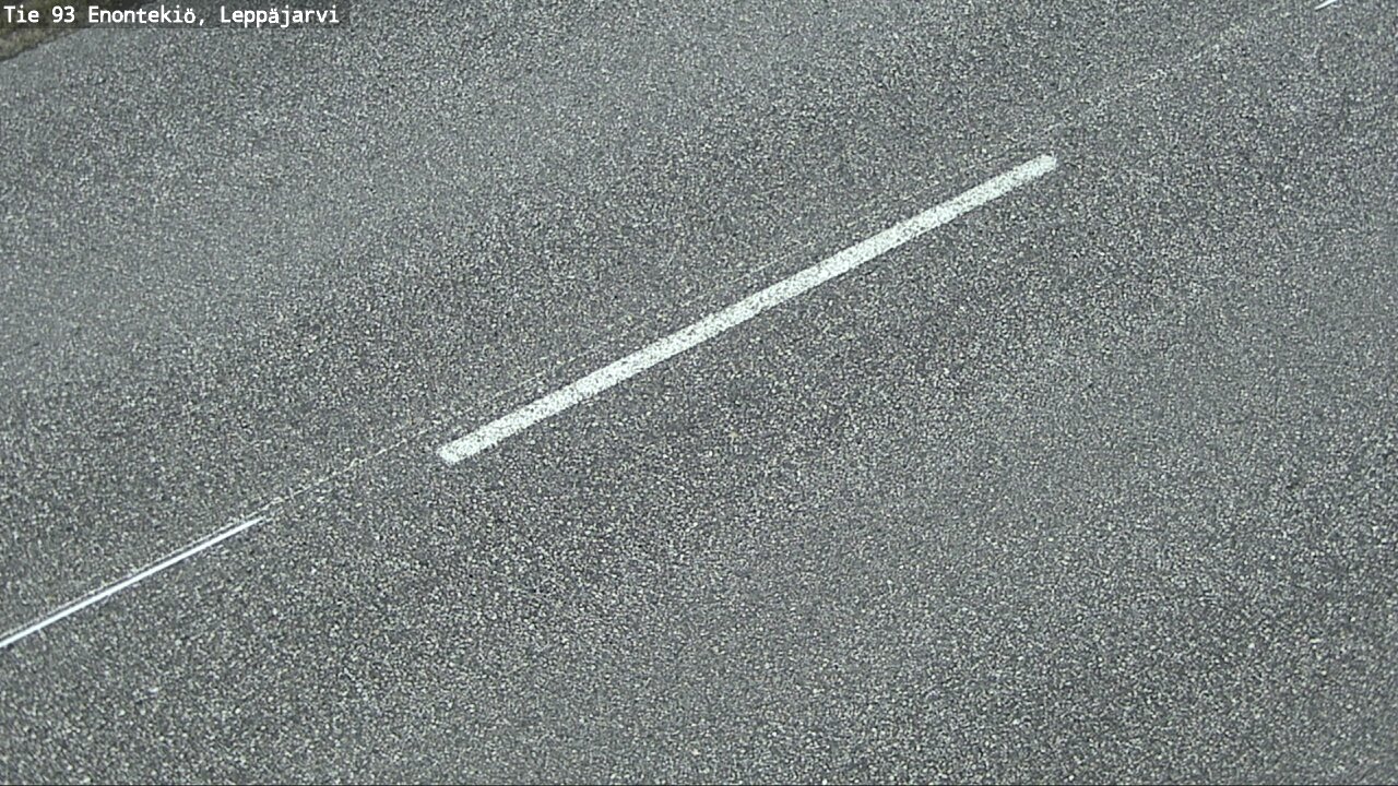Weather Camera Image Road 93 Enontekiö, Leppäjärvi, Enontekiö, Lappi