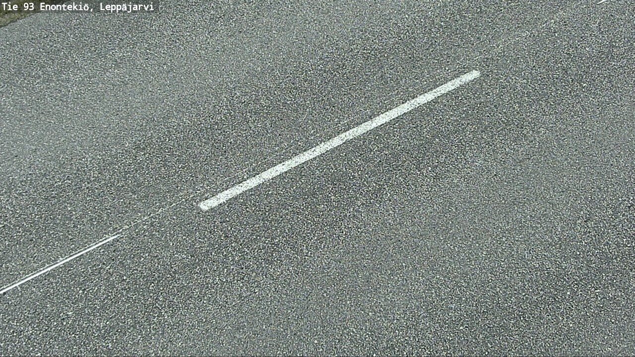 Weather Camera Image Road 93 Enontekiö, Leppäjärvi, Enontekiö, Lappi