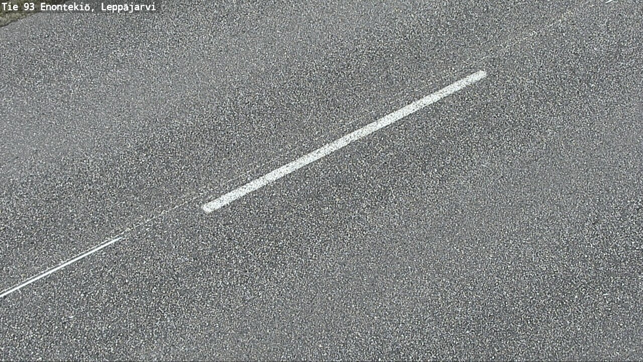 Weather Camera Image Road 93 Enontekiö, Leppäjärvi, Enontekiö, Lappi