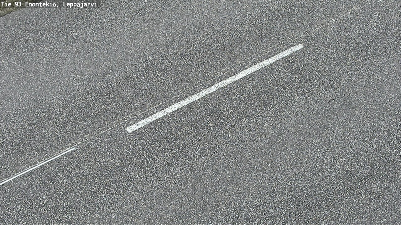 Weather Camera Image Road 93 Enontekiö, Leppäjärvi, Enontekiö, Lappi