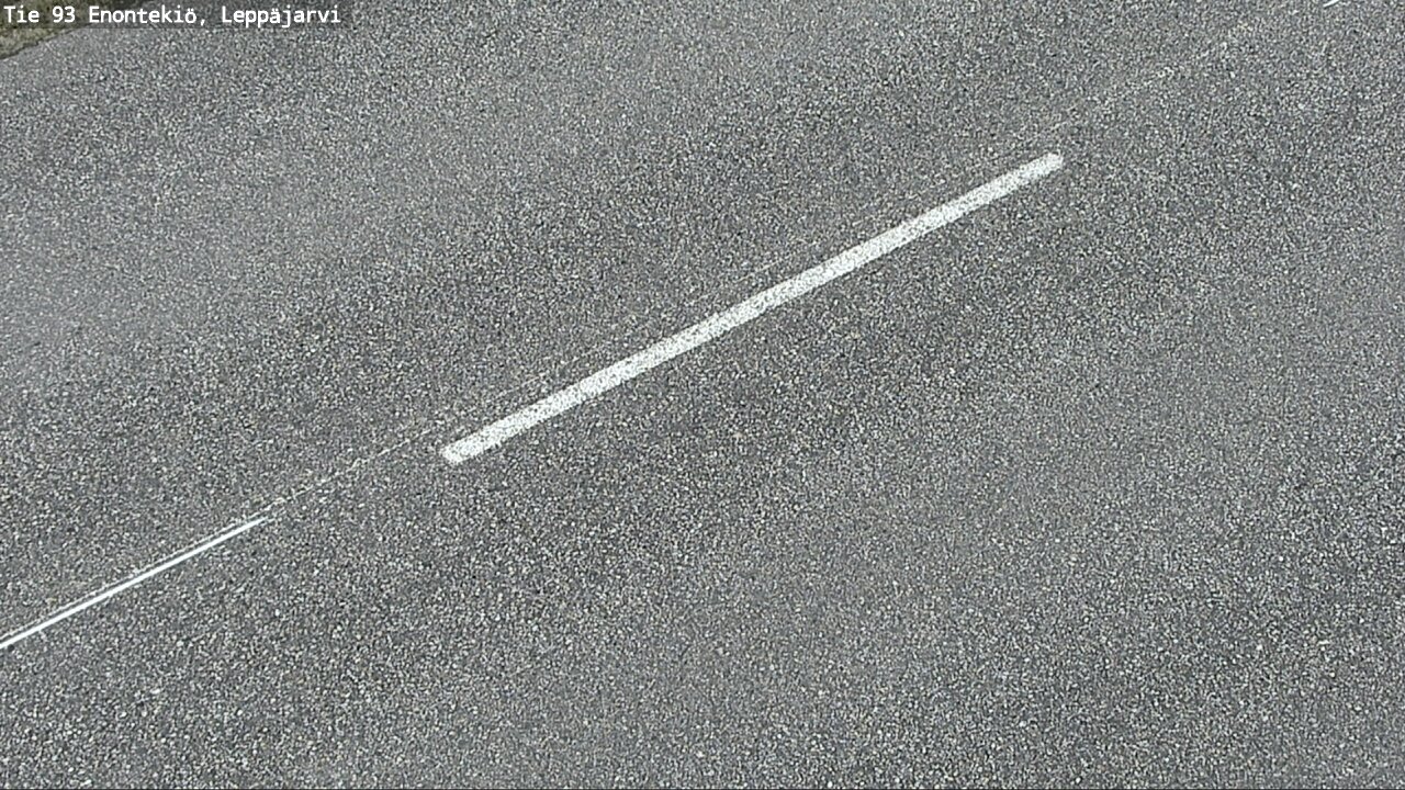 Weather Camera Image Road 93 Enontekiö, Leppäjärvi, Enontekiö, Lappi