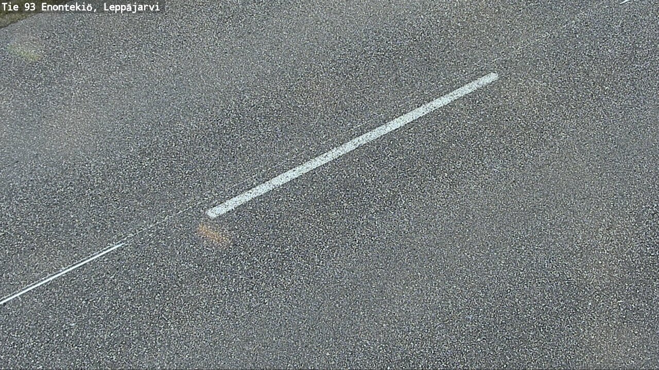 Weather Camera Image Road 93 Enontekiö, Leppäjärvi, Enontekiö, Lappi