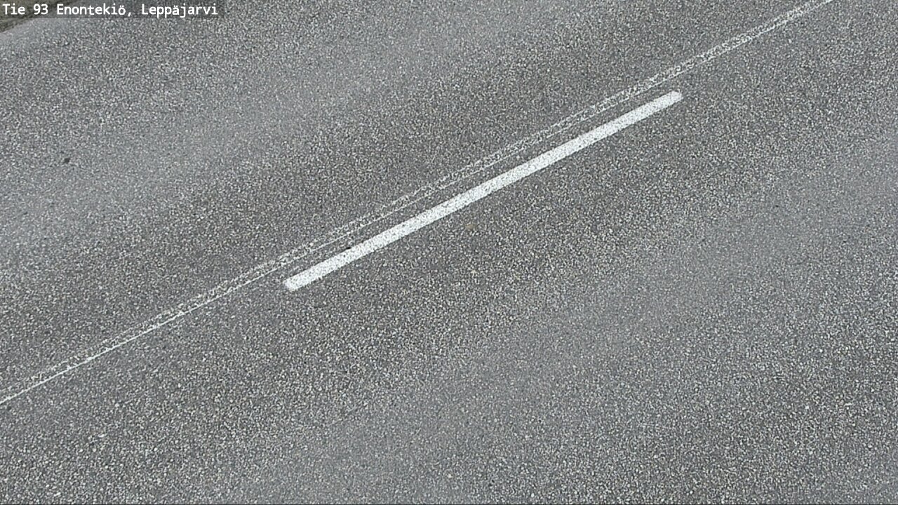 Weather Camera Image Väg 93 Enontekis, Leppäjärvi, Enontekiö, Lappi