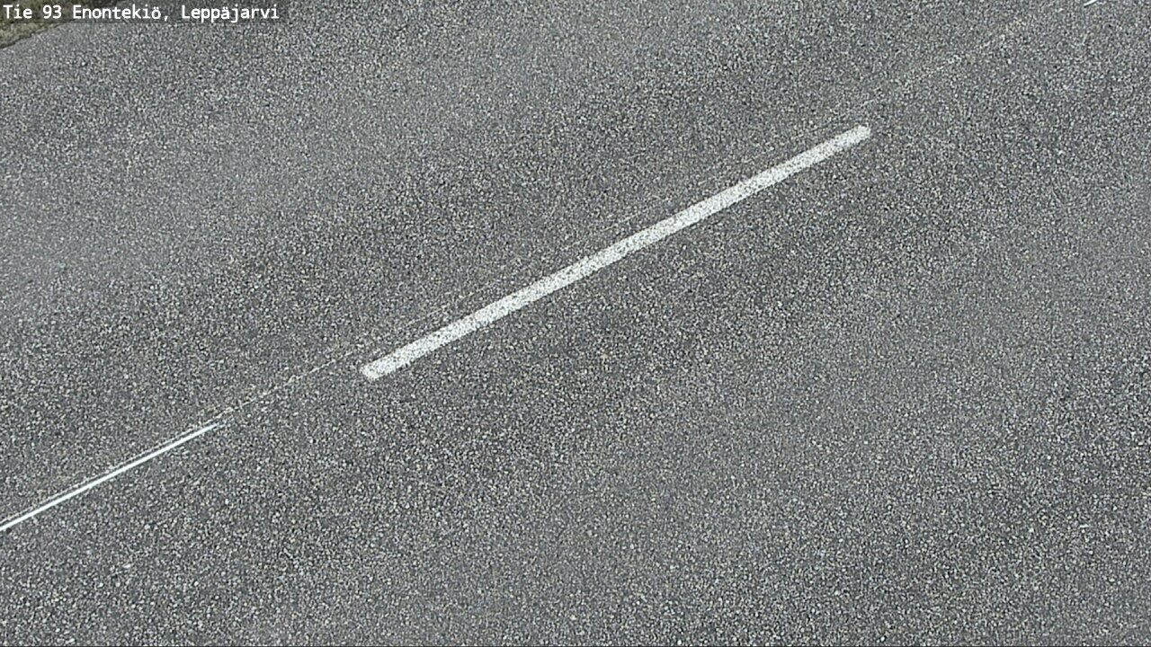 Weather Camera Image Road 93 Enontekiö, Leppäjärvi, Enontekiö, Lappi