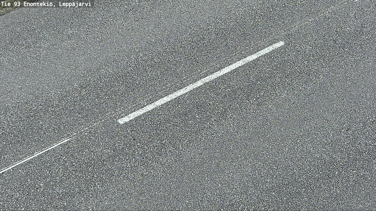 Weather Camera Image Road 93 Enontekiö, Leppäjärvi, Enontekiö, Lappi