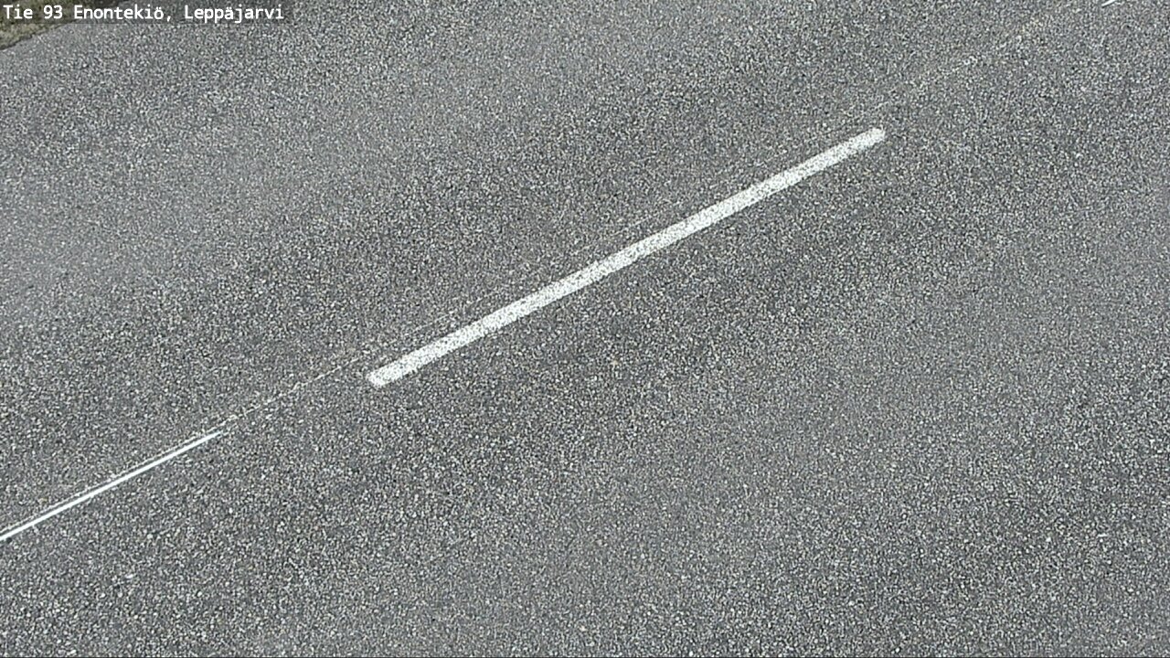Weather Camera Image Road 93 Enontekiö, Leppäjärvi, Enontekiö, Lappi