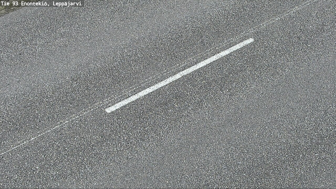 Weather Camera Image Road 93 Enontekiö, Leppäjärvi, Enontekiö, Lappi
