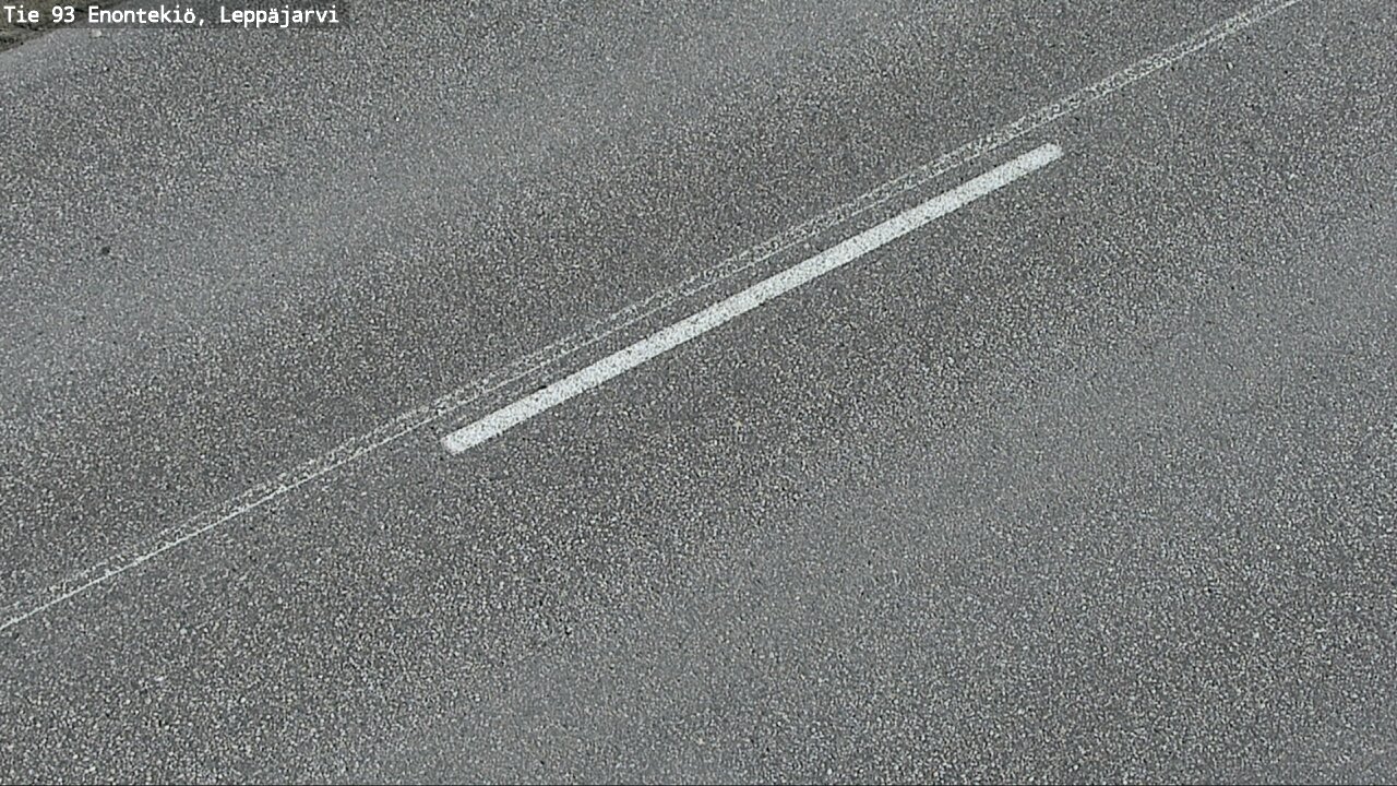 Weather Camera Image Väg 93 Enontekis, Leppäjärvi, Enontekiö, Lappi