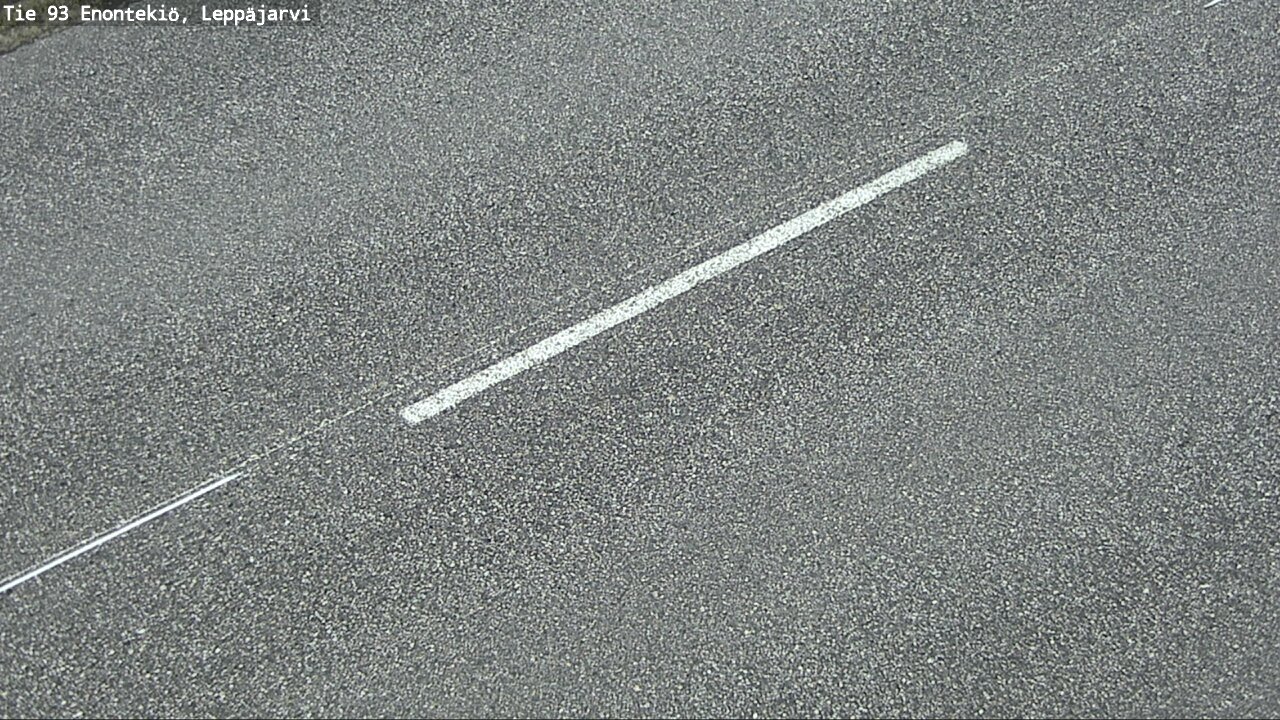 Weather Camera Image Road 93 Enontekiö, Leppäjärvi, Enontekiö, Lappi