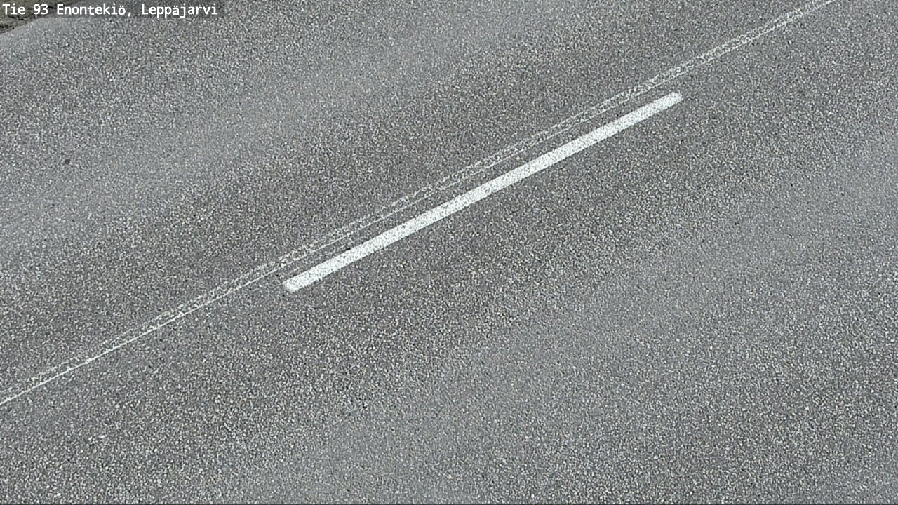 Weather Camera Image Väg 93 Enontekis, Leppäjärvi, Enontekiö, Lappi