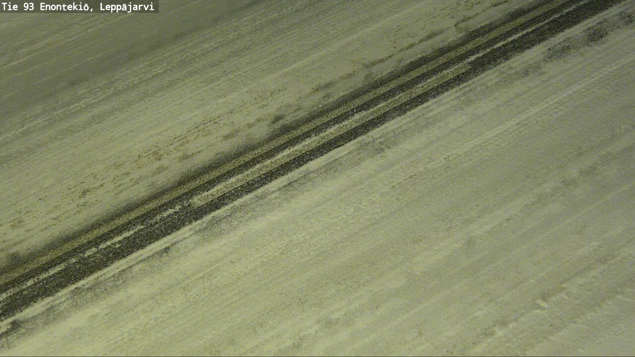 Kelikamerat Kuva Tie 93 Enontekiö, Leppäjärvi, Enontekiö, Lappi