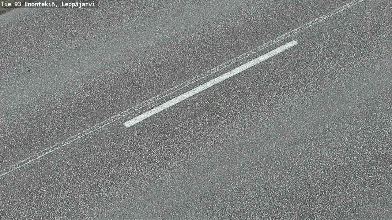 Weather Camera Image Väg 93 Enontekis, Leppäjärvi, Enontekiö, Lappi