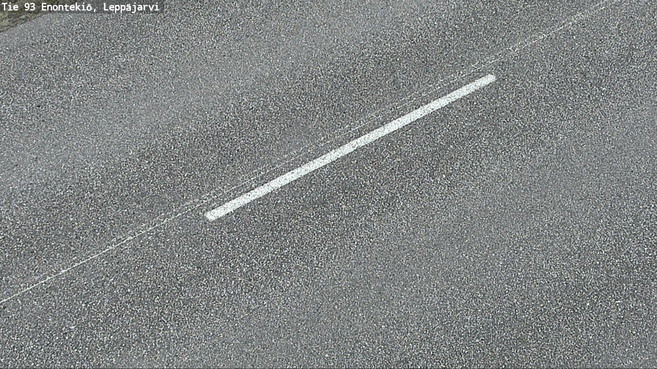 Weather Camera Image Road 93 Enontekiö, Leppäjärvi, Enontekiö, Lappi