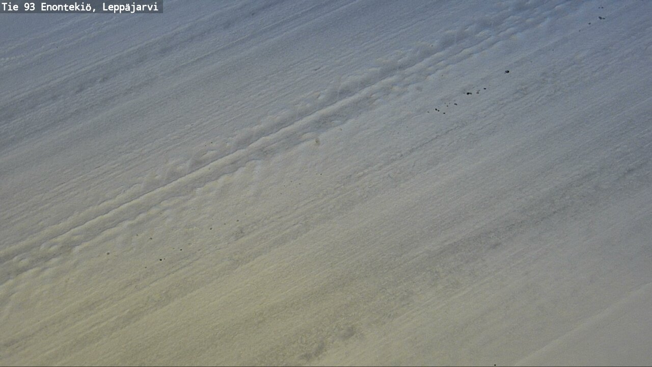 Weather Camera Image Road 93 Enontekiö, Leppäjärvi, Enontekiö, Lappi