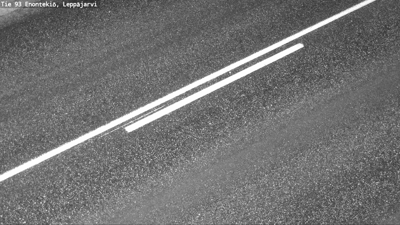 Weather Camera Image Väg 93 Enontekis, Leppäjärvi, Enontekiö, Lappi