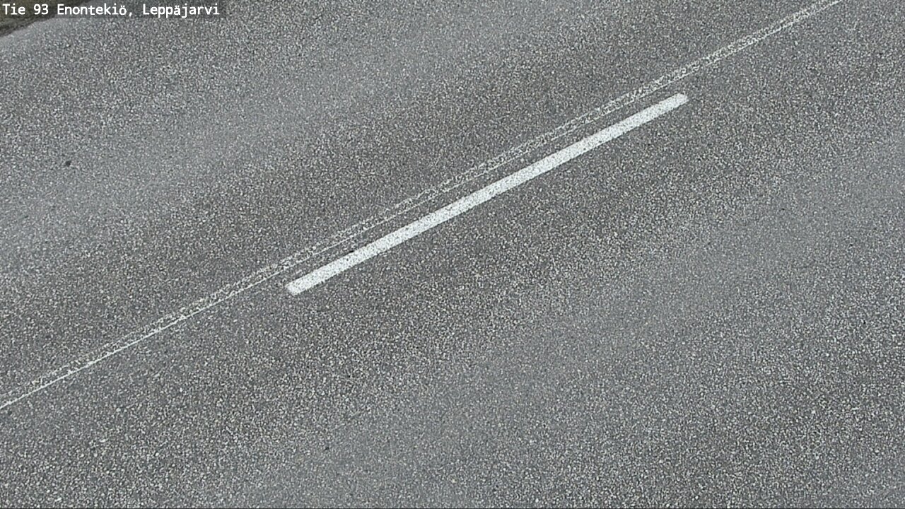 Weather Camera Image Väg 93 Enontekis, Leppäjärvi, Enontekiö, Lappi