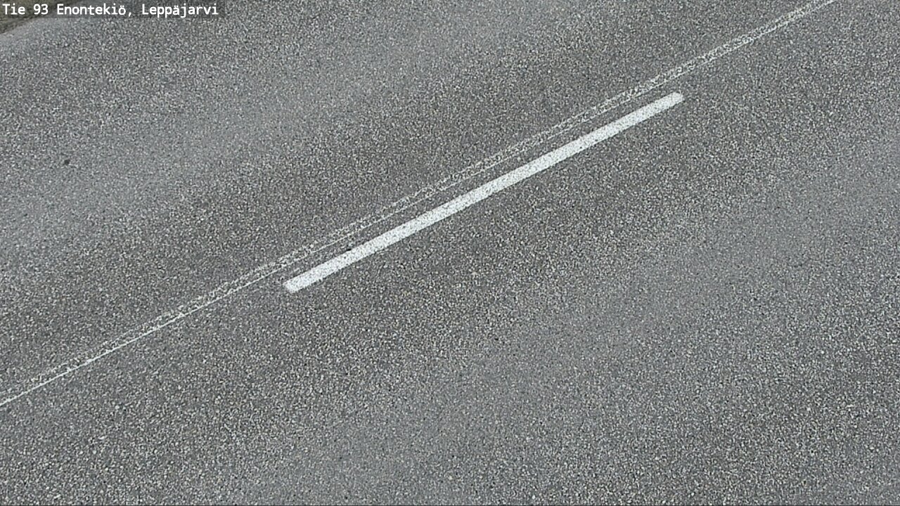 Weather Camera Image Väg 93 Enontekis, Leppäjärvi, Enontekiö, Lappi