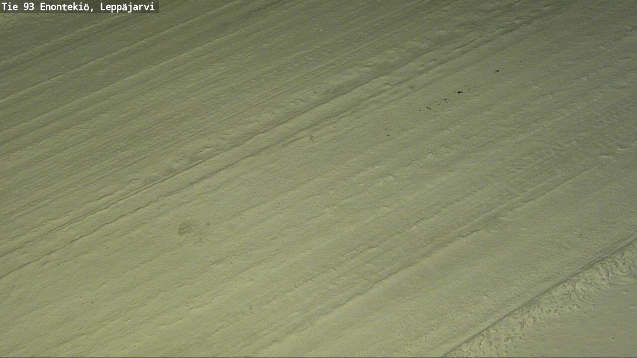 Weather Camera Image Road 93 Enontekiö, Leppäjärvi, Enontekiö, Lappi