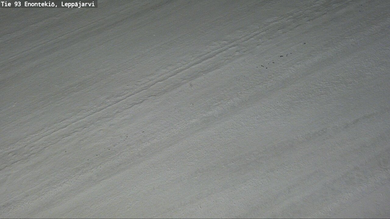Weather Camera Image Road 93 Enontekiö, Leppäjärvi, Enontekiö, Lappi