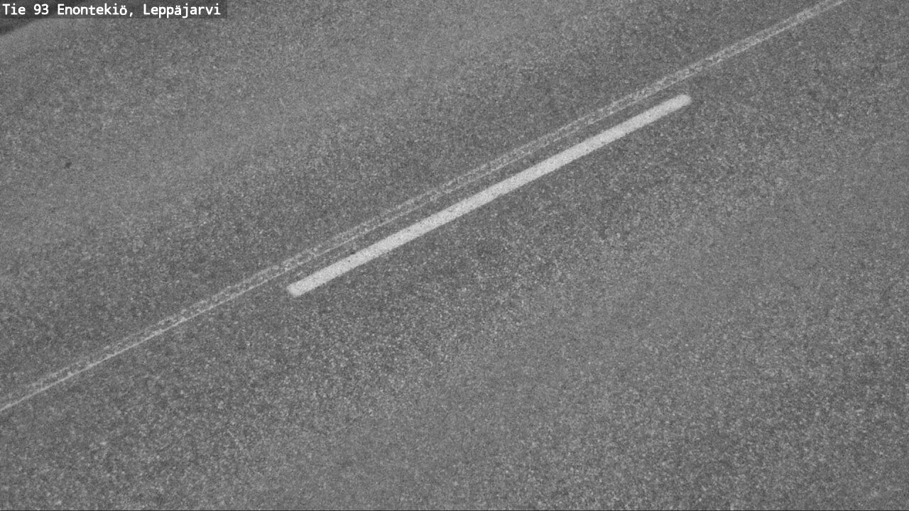 Weather Camera Image Väg 93 Enontekis, Leppäjärvi, Enontekiö, Lappi