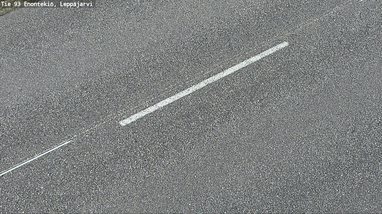 Weather Camera Image Road 93 Enontekiö, Leppäjärvi, Enontekiö, Lappi