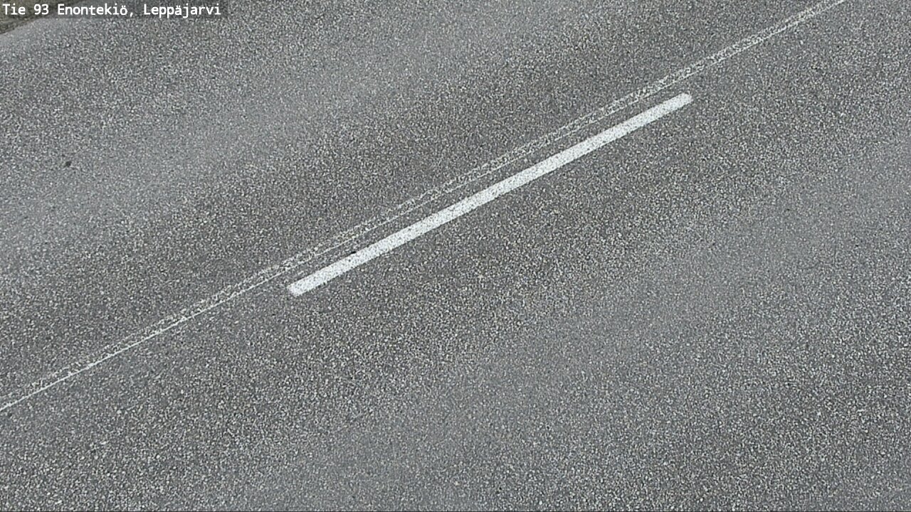 Weather Camera Image Väg 93 Enontekis, Leppäjärvi, Enontekiö, Lappi