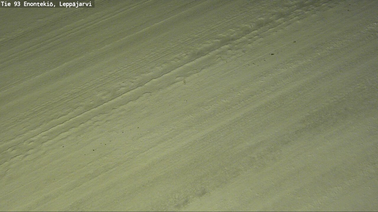 Weather Camera Image Road 93 Enontekiö, Leppäjärvi, Enontekiö, Lappi