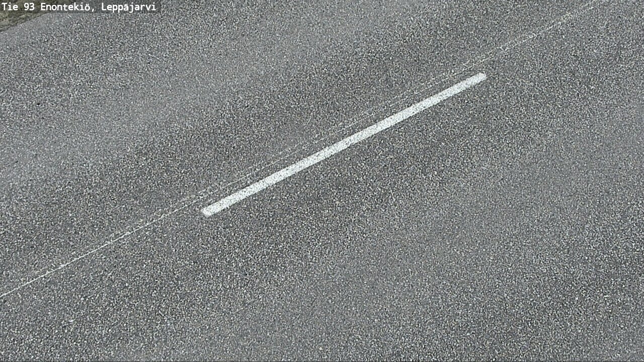 Weather Camera Image Road 93 Enontekiö, Leppäjärvi, Enontekiö, Lappi