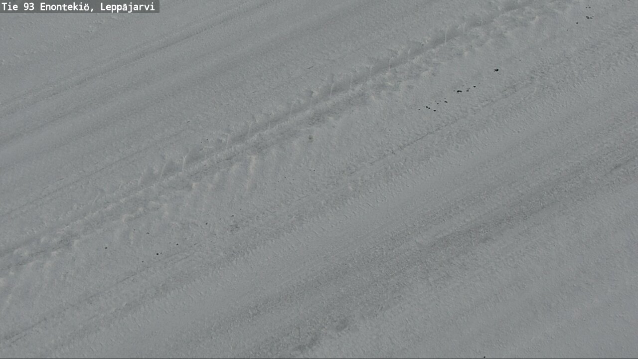 Weather Camera Image Road 93 Enontekiö, Leppäjärvi, Enontekiö, Lappi