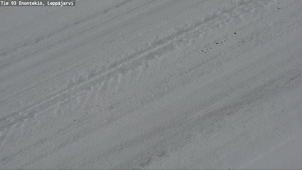 Weather Camera Image Road 93 Enontekiö, Leppäjärvi, Enontekiö, Lappi