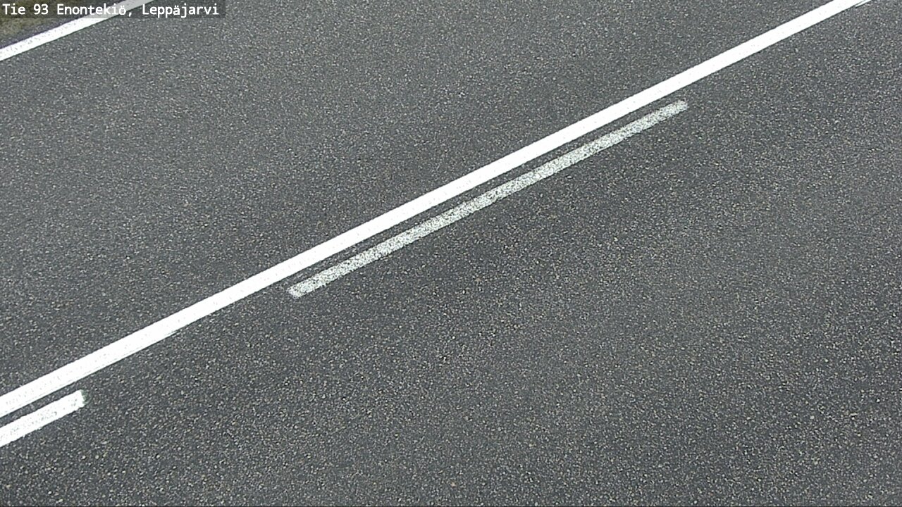 Weather Camera Image Road 93 Enontekiö, Leppäjärvi, Enontekiö, Lappi