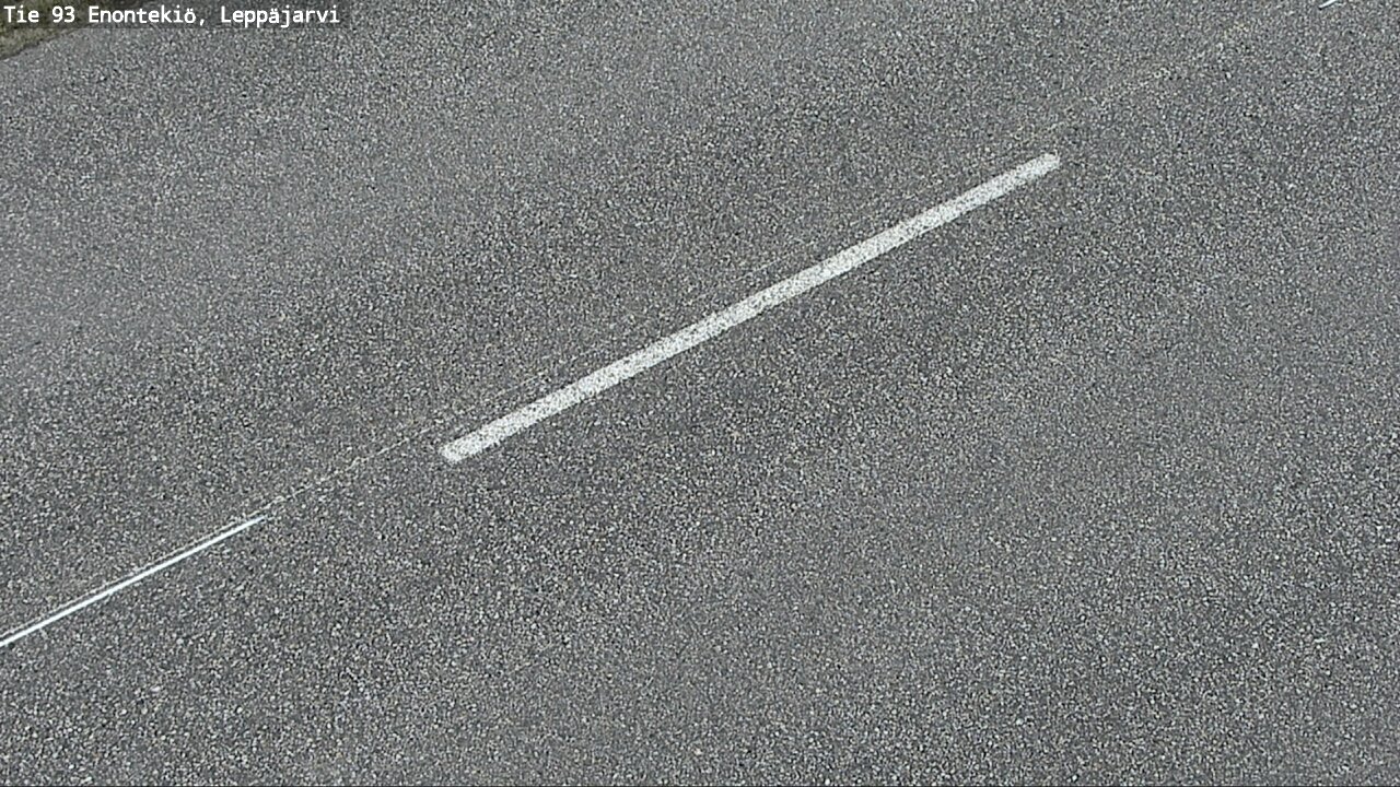 Weather Camera Image Road 93 Enontekiö, Leppäjärvi, Enontekiö, Lappi