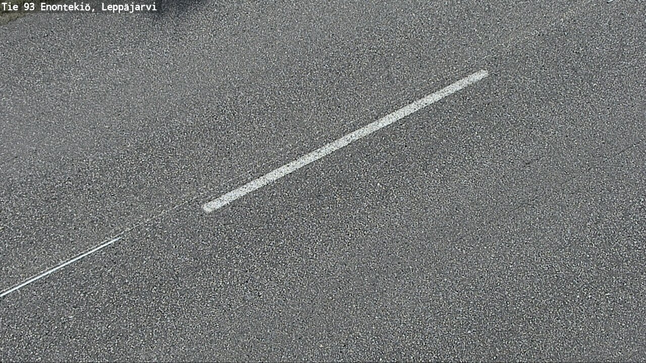 Weather Camera Image Road 93 Enontekiö, Leppäjärvi, Enontekiö, Lappi