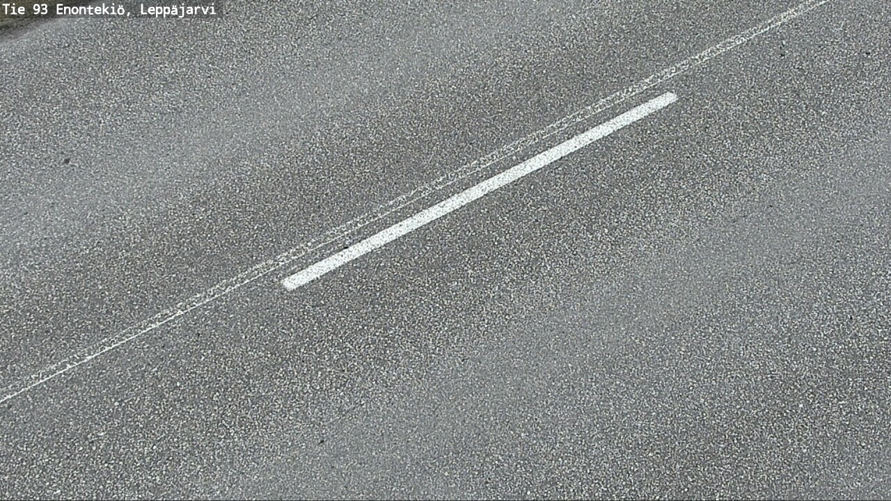 Weather Camera Image Väg 93 Enontekis, Leppäjärvi, Enontekiö, Lappi
