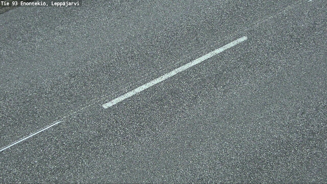 Weather Camera Image Road 93 Enontekiö, Leppäjärvi, Enontekiö, Lappi