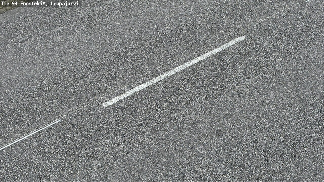 Weather Camera Image Road 93 Enontekiö, Leppäjärvi, Enontekiö, Lappi