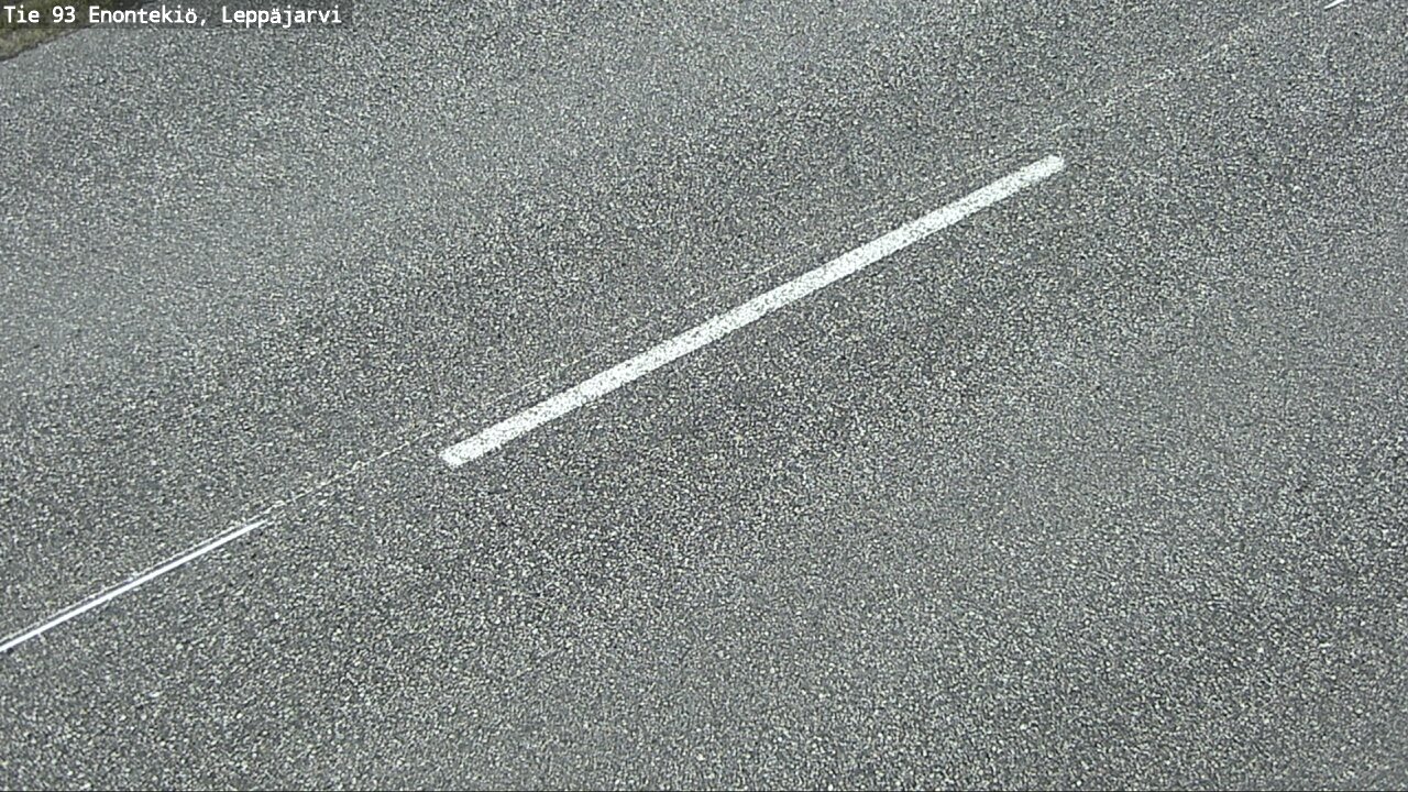 Weather Camera Image Road 93 Enontekiö, Leppäjärvi, Enontekiö, Lappi