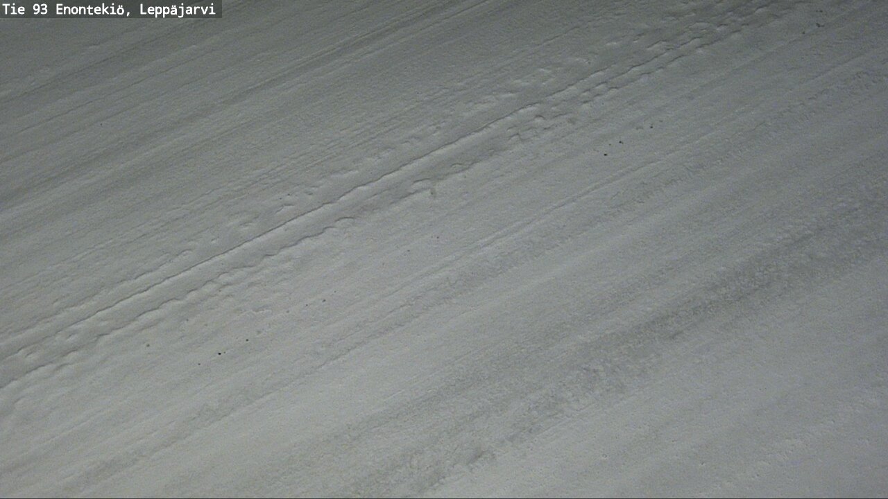 Weather Camera Image Road 93 Enontekiö, Leppäjärvi, Enontekiö, Lappi