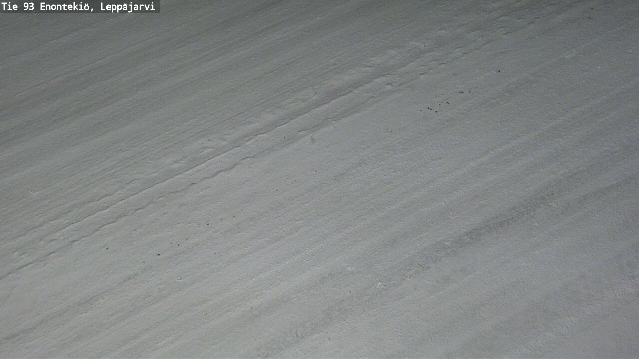 Weather Camera Image Road 93 Enontekiö, Leppäjärvi, Enontekiö, Lappi