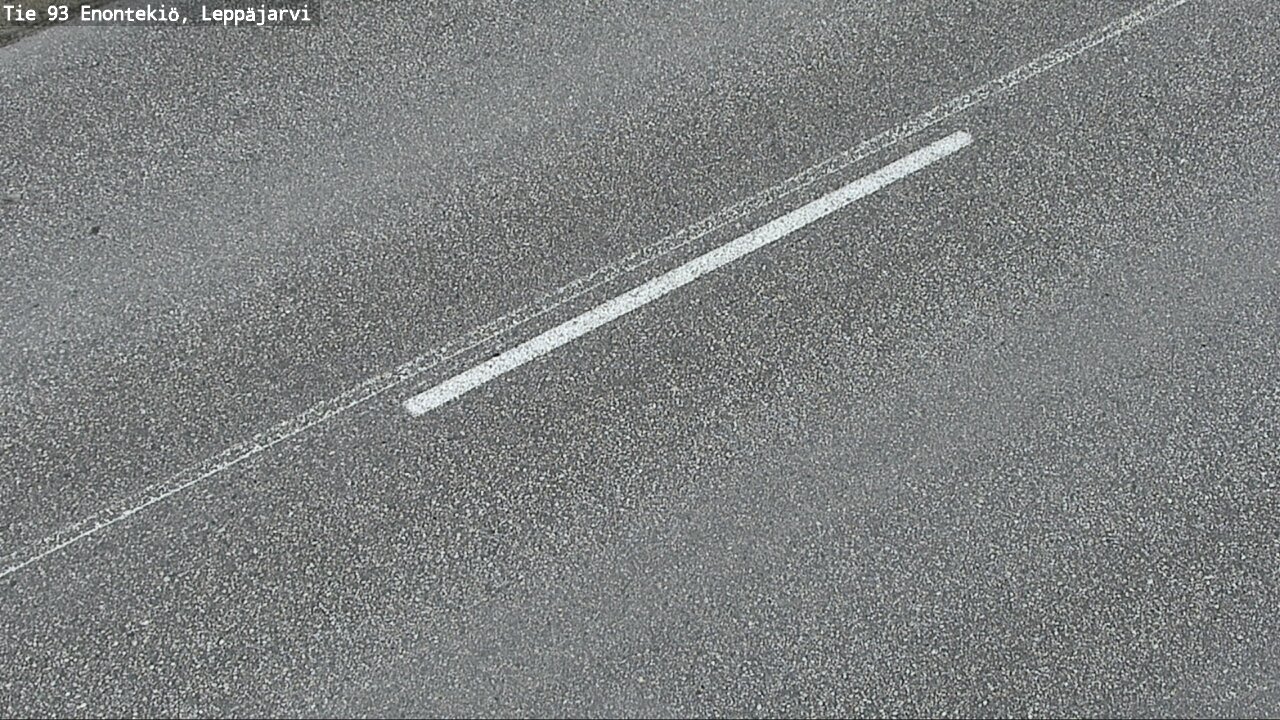 Weather Camera Image Väg 93 Enontekis, Leppäjärvi, Enontekiö, Lappi
