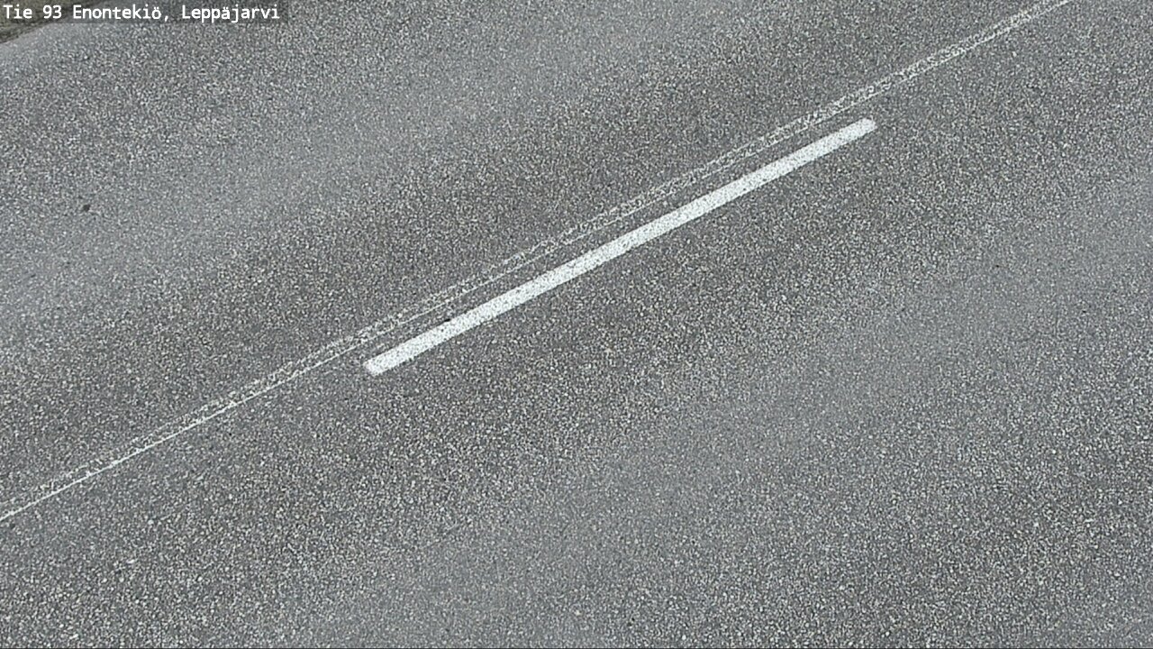Weather Camera Image Väg 93 Enontekis, Leppäjärvi, Enontekiö, Lappi