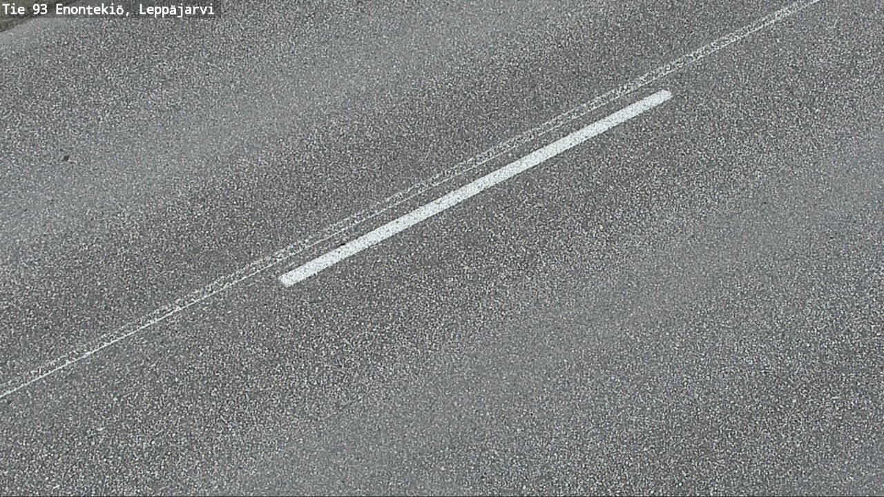 Weather Camera Image Väg 93 Enontekis, Leppäjärvi, Enontekiö, Lappi