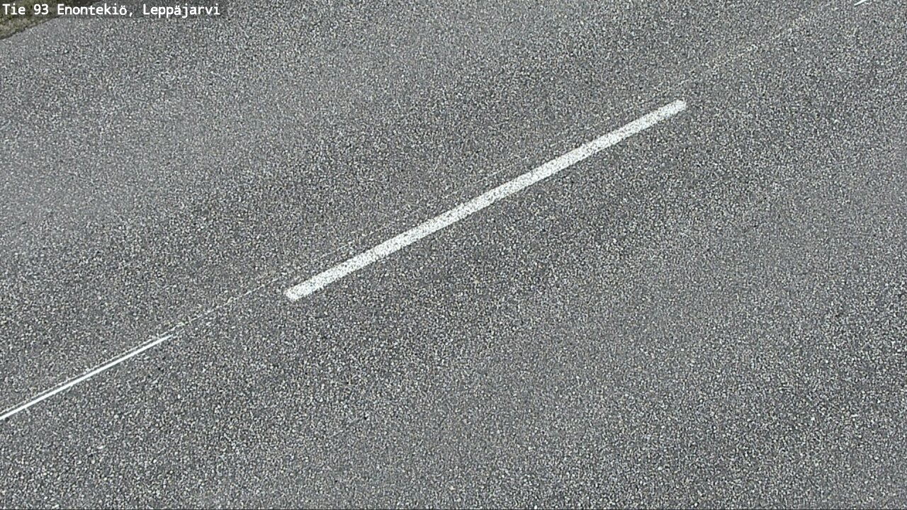 Weather Camera Image Road 93 Enontekiö, Leppäjärvi, Enontekiö, Lappi