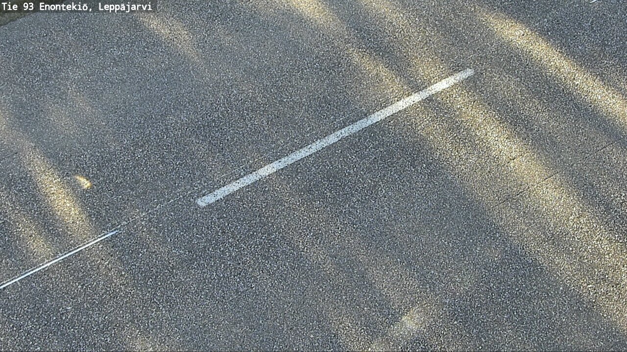 Weather Camera Image Road 93 Enontekiö, Leppäjärvi, Enontekiö, Lappi