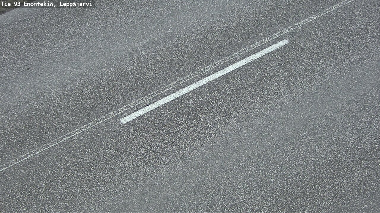 Weather Camera Image Väg 93 Enontekis, Leppäjärvi, Enontekiö, Lappi