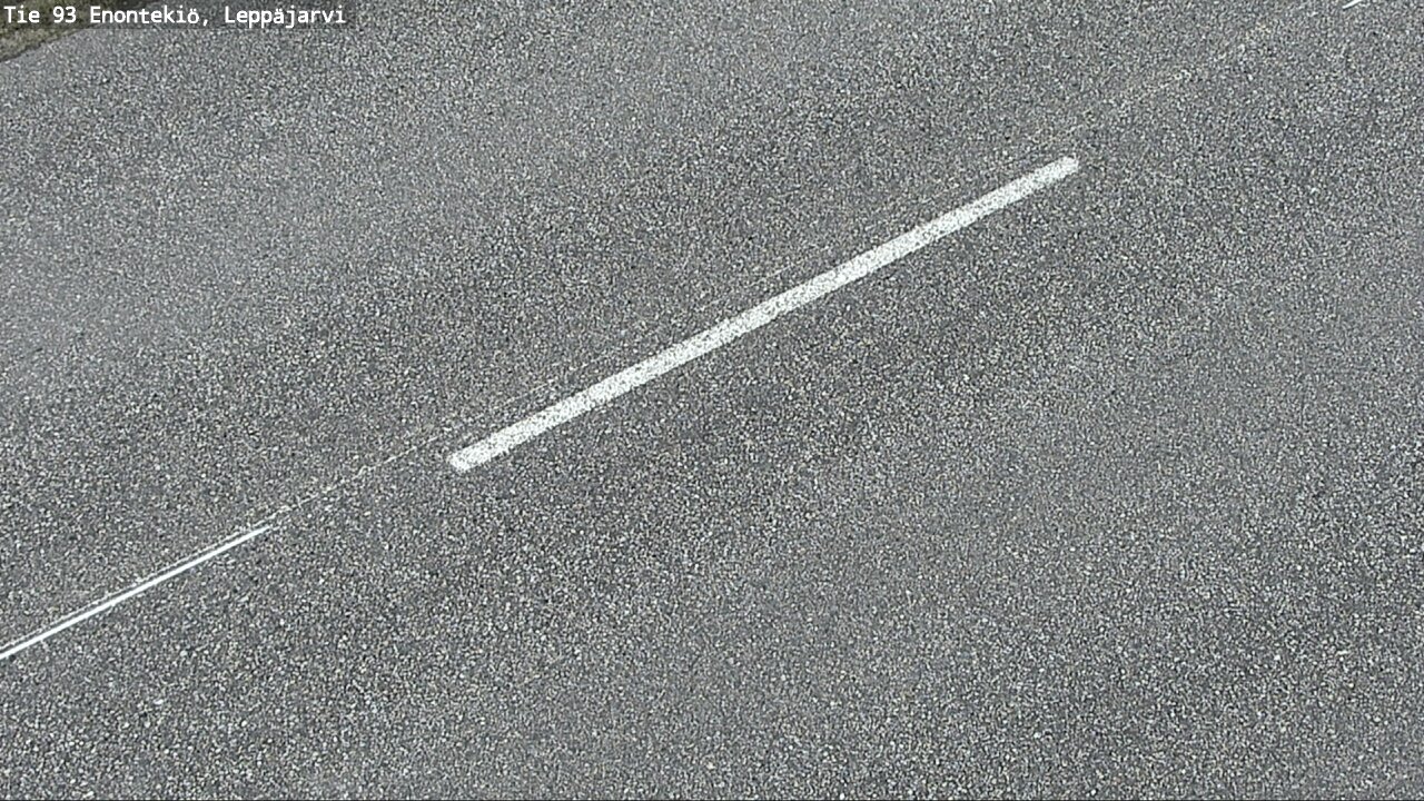 Weather Camera Image Road 93 Enontekiö, Leppäjärvi, Enontekiö, Lappi